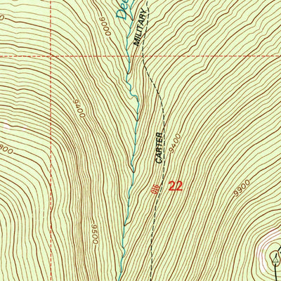 United States Geological Survey Leidy Peak, UT (1996, 24000-Scale) digital map