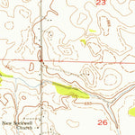 United States Geological Survey Leighton, AL (1952, 24000-Scale) digital map
