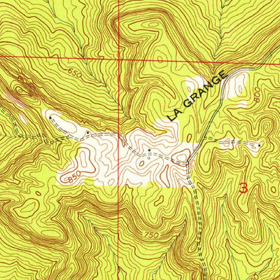 United States Geological Survey Leighton, AL (1952, 24000-Scale) digital map