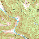 United States Geological Survey Leighton, KY (1952, 24000-Scale) digital map