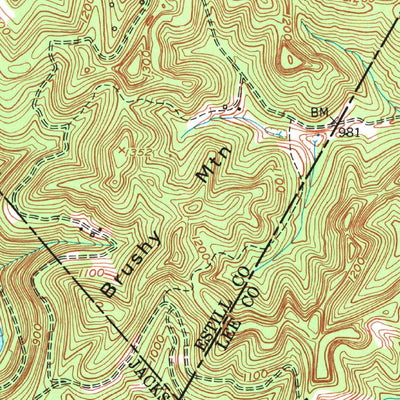United States Geological Survey Leighton, KY (1952, 24000-Scale) digital map