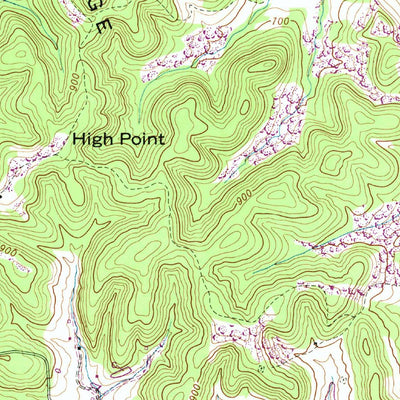 United States Geological Survey Leipers Fork, TN (1946, 24000-Scale) digital map
