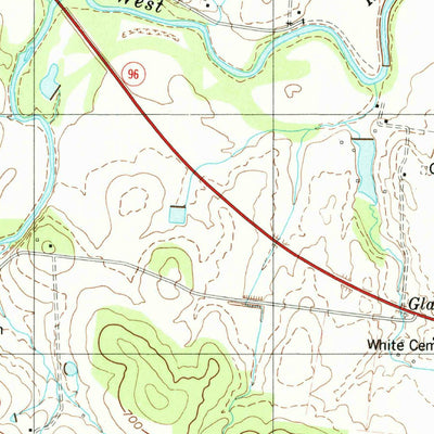 United States Geological Survey Leipers Fork, TN (1981, 24000-Scale) digital map