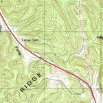 United States Geological Survey Leipers Fork, TN (1981, 24000-Scale) digital map