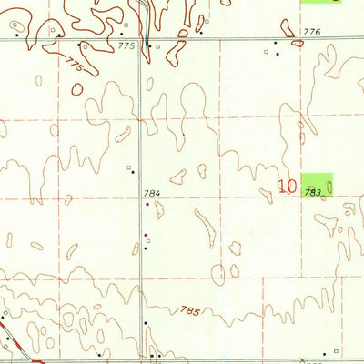 United States Geological Survey Leipsic, OH (1960, 24000-Scale) digital map