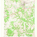 United States Geological Survey Leitchfield, KY (1967, 24000-Scale) digital map