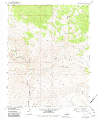 United States Geological Survey Leith, NV (1973, 24000-Scale) digital map