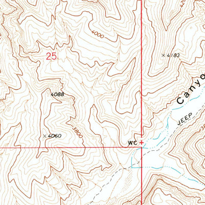 United States Geological Survey Leith, NV (1973, 24000-Scale) digital map