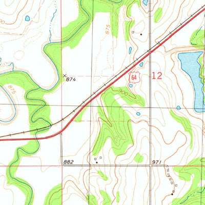 United States Geological Survey Lela, OK (1978, 24000-Scale) digital map