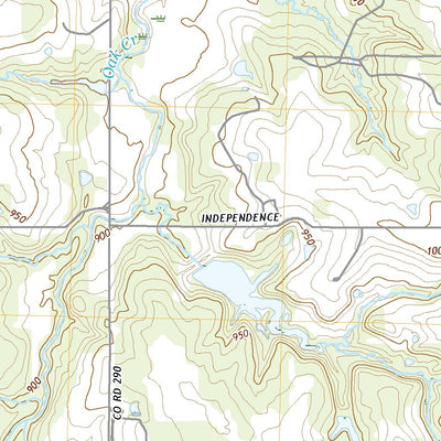 United States Geological Survey Lela, OK (2022, 24000-Scale) digital map
