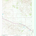 United States Geological Survey Lelia Lake, TX (1962, 24000-Scale) digital map