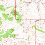 United States Geological Survey Lelig Coulee, MT (1967, 24000-Scale) digital map