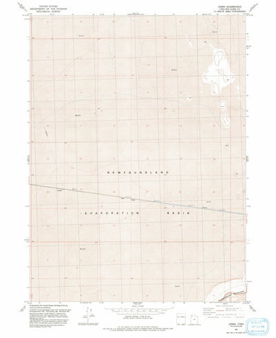 United States Geological Survey Lemay, UT (1991, 24000-Scale) digital map