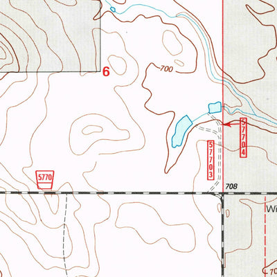 United States Geological Survey Lemmon Lake, SD (1998, 24000-Scale) digital map