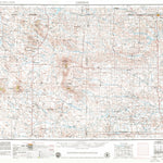 United States Geological Survey Lemmon, SD-ND (1954, 250000-Scale) digital map