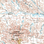 United States Geological Survey Lemmon, SD-ND (1954, 250000-Scale) digital map