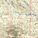 United States Geological Survey Lemmon, SD-ND (1957, 250000-Scale) digital map
