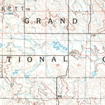 United States Geological Survey Lemmon, SD-ND (1984, 100000-Scale) digital map