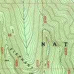 United States Geological Survey Lemolo Lake, OR (1998, 24000-Scale) digital map