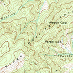 United States Geological Survey Lemon Gap, NC-TN (1940, 24000-Scale) digital map