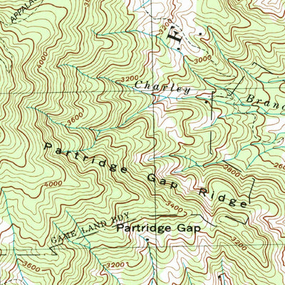 United States Geological Survey Lemon Gap, NC-TN (1997, 24000-Scale) digital map