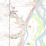United States Geological Survey Lemonade Springs, MT (1969, 24000-Scale) digital map