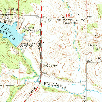 United States Geological Survey Lena, IL (1971, 24000-Scale) digital map
