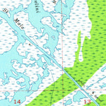 United States Geological Survey Lena Lagoon, LA (1955, 24000-Scale) digital map