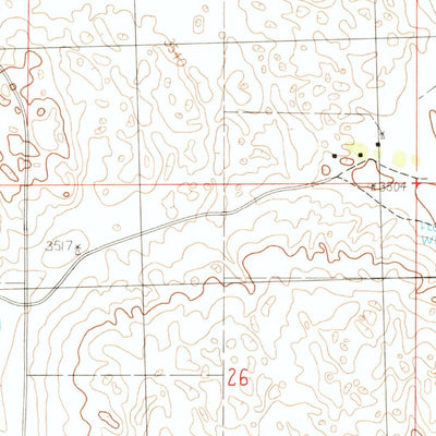 United States Geological Survey Lena, NE (1985, 24000-Scale) digital map