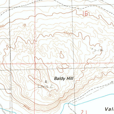 United States Geological Survey Lena, NE (1985, 24000-Scale) digital map