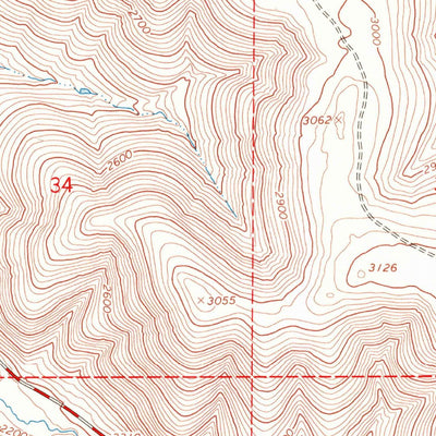United States Geological Survey Lena, OR (1968, 24000-Scale) digital map