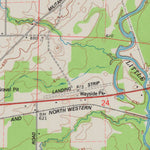 United States Geological Survey Lena, WI (1974, 24000-Scale) digital map