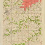 United States Geological Survey Lenexa, KS (1957, 24000-Scale) digital map