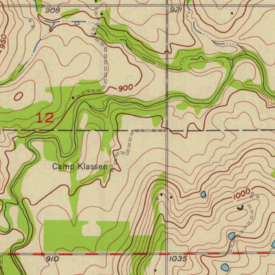 United States Geological Survey Lenexa, KS (1957, 24000-Scale) digital map