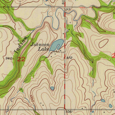 United States Geological Survey Lenexa, KS (1957, 24000-Scale) digital map