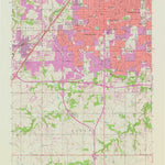United States Geological Survey Lenexa, KS (1963, 24000-Scale) digital map