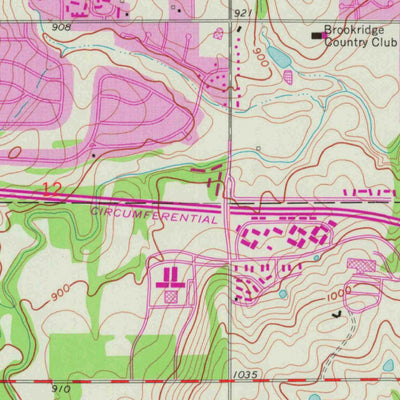 United States Geological Survey Lenexa, KS (1963, 24000-Scale) digital map
