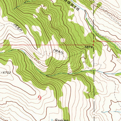 United States Geological Survey Lennep, MT (1972, 24000-Scale) digital map