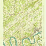 United States Geological Survey Lenoir City, TN (1940, 24000-Scale) digital map