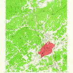 United States Geological Survey Lenoir, NC (1956, 24000-Scale) digital map