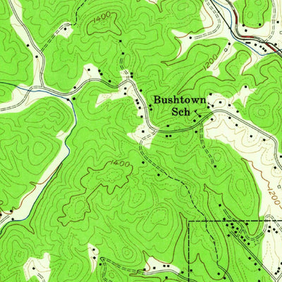 Lenoir, NC (1956, 24000-Scale) Map by United States Geological Survey ...