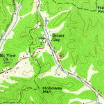 United States Geological Survey Lenoir, NC (1956, 24000-Scale) digital map