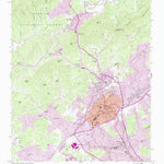 United States Geological Survey Lenoir, NC (1993, 24000-Scale) digital map