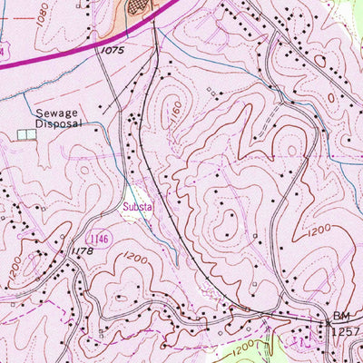 United States Geological Survey Lenoir, NC (1993, 24000-Scale) digital map