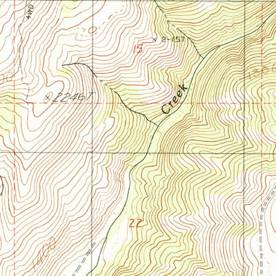 United States Geological Survey Lenore, ID (1990, 24000-Scale) digital map