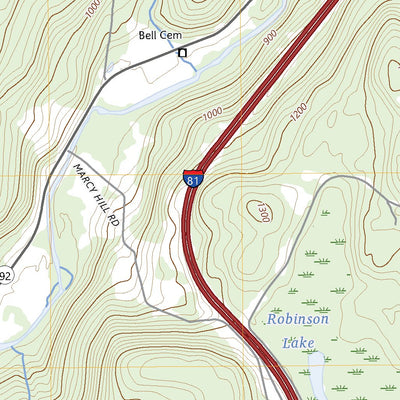 United States Geological Survey Lenoxville, PA (2023, 24000-Scale) digital map