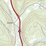 United States Geological Survey Lenoxville, PA (2023, 24000-Scale) digital map