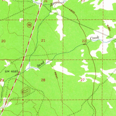 United States Geological Survey Lenz, OR (1957, 62500-Scale) digital map