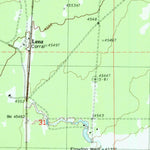 United States Geological Survey Lenz, OR (1988, 24000-Scale) digital map