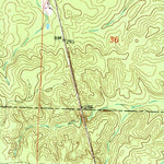 United States Geological Survey Leola, AR (1965, 24000-Scale) digital map